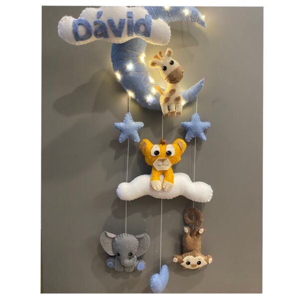 Zsiráf, Simba, majom, elefánt